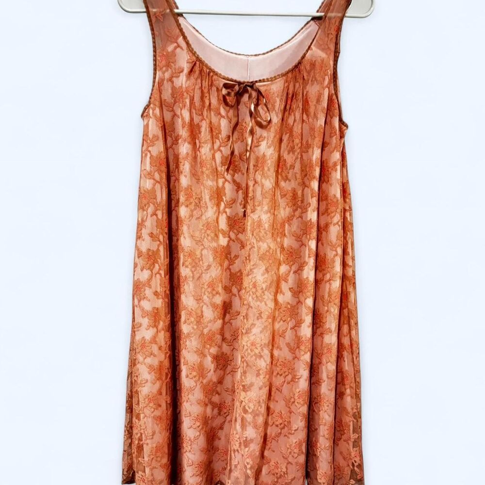 Unbranded Women's Orange and Pink Dress